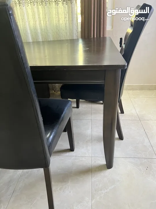 طاولة سفرة 6 كراسي خشب ممتاز وبسعر مناسب