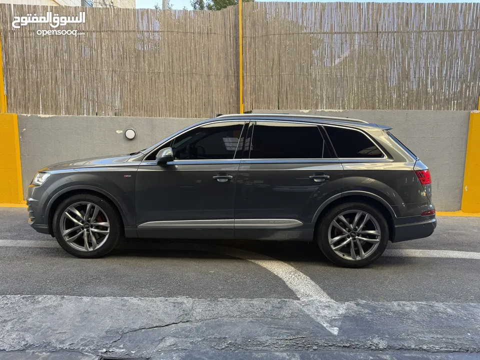 جيب audi Q7 Sline ترخيص 2017
