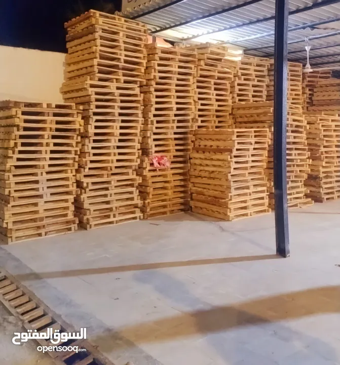 للبيع عدد 500 بليت خشب - 500 wooden pallets for sale