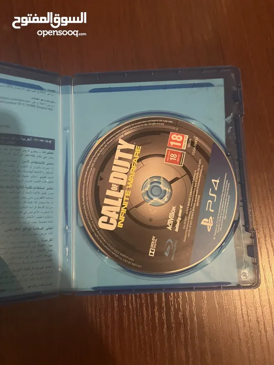 ‏لعبة call of duty infinite warfare تدعم البلاستيشن 4