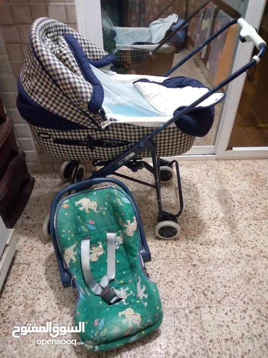 poussette Chicco+Maxi Cosi