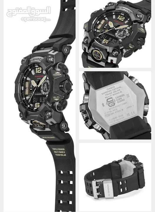 ساعة g-shock mudmaster  gag-b1000-1ajf جديدة