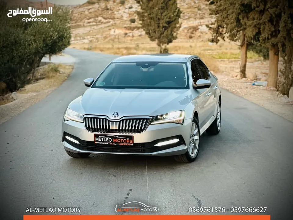 سكودا سوبير ديزل 150حصان ترخيص 2020. رام لله او الخليل
