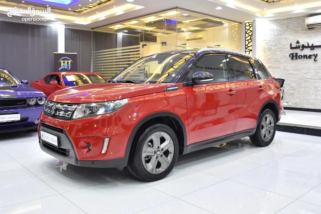 Suzuki Vitara ( 2017 Model ) in Red Color GCC Specs