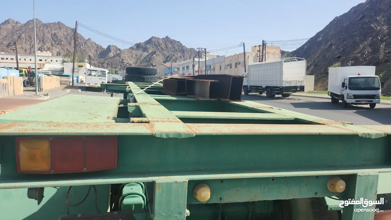 Green trailer for sale