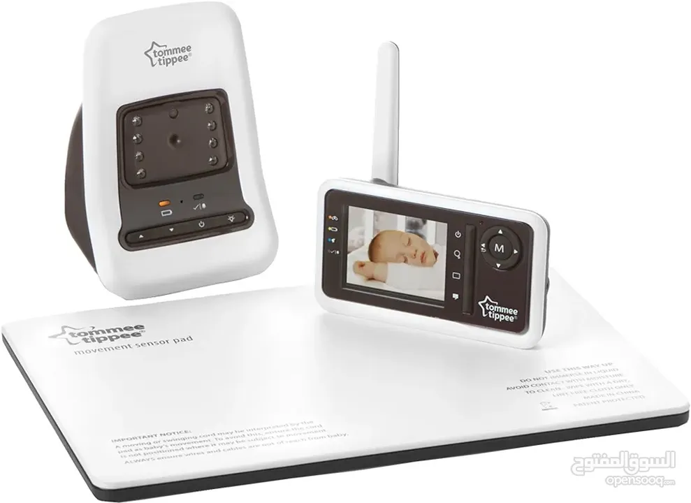 The Tommee Tippee Closer to Nature Monitor Digital Video Sensor Pad, Working