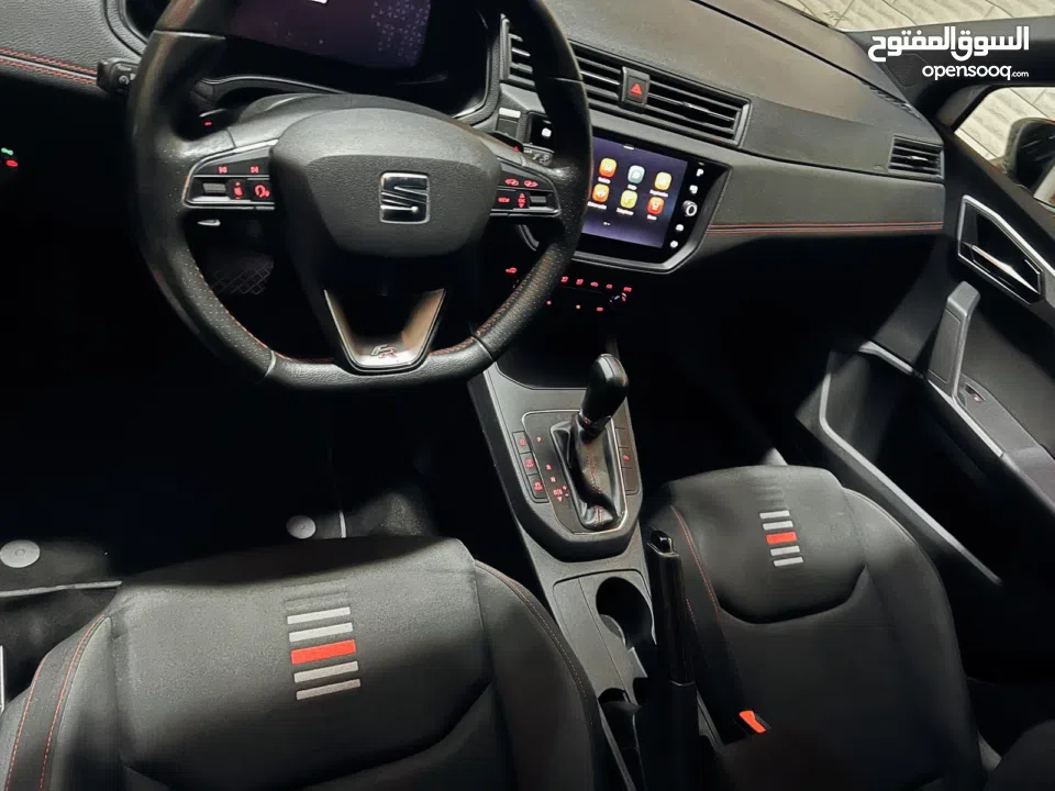 اذا مش حبة مميزة ما تركبها.  SEAT Ibiza FR 2022 بحالة الوكالة دهان شركة مميزة بكل تفاصيلها حبة مخازن