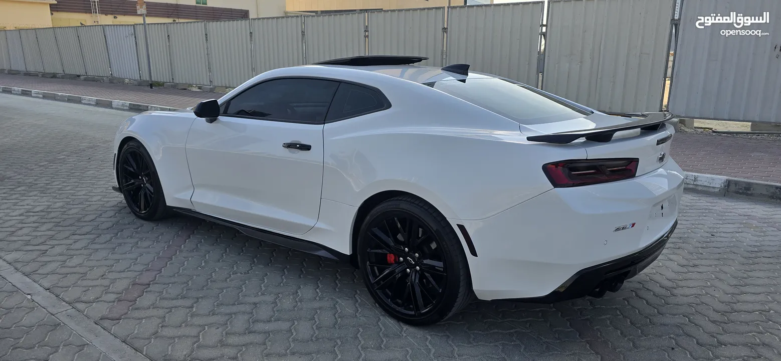 شيفروليه كومارو 2SS ، موديل 2016 ، 8 سلندر ، 6.2 L مواصفات أمريكيه ، ZL1 Kit , بحاله ممتازه