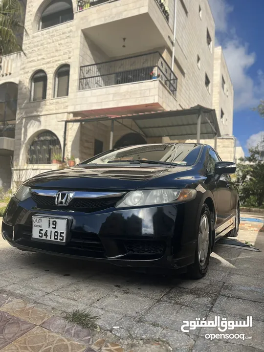 هوندا سيفيك 2010 هايبرد لون اسود  Honda civic hybrid 2010 black