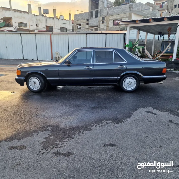 مرسيدس se300 موديل 1990 منفوضة بالكامل