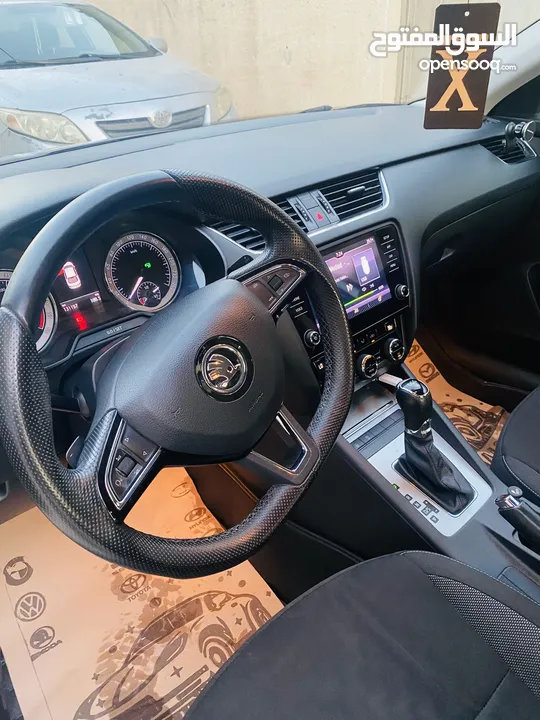 اوكتافيا 2019 مطور 2000 ديزل اتماتيك برايفت  بحاله الوكالة فحص نخب