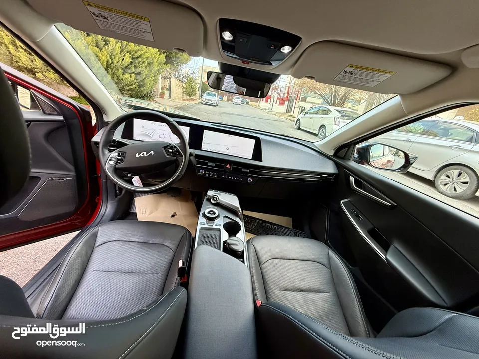 كيا EV 6 2022 فل وجمرك جديد ماشيه 30 الف بسعر مغري كاش واقساط بدفعه 3000 دينار