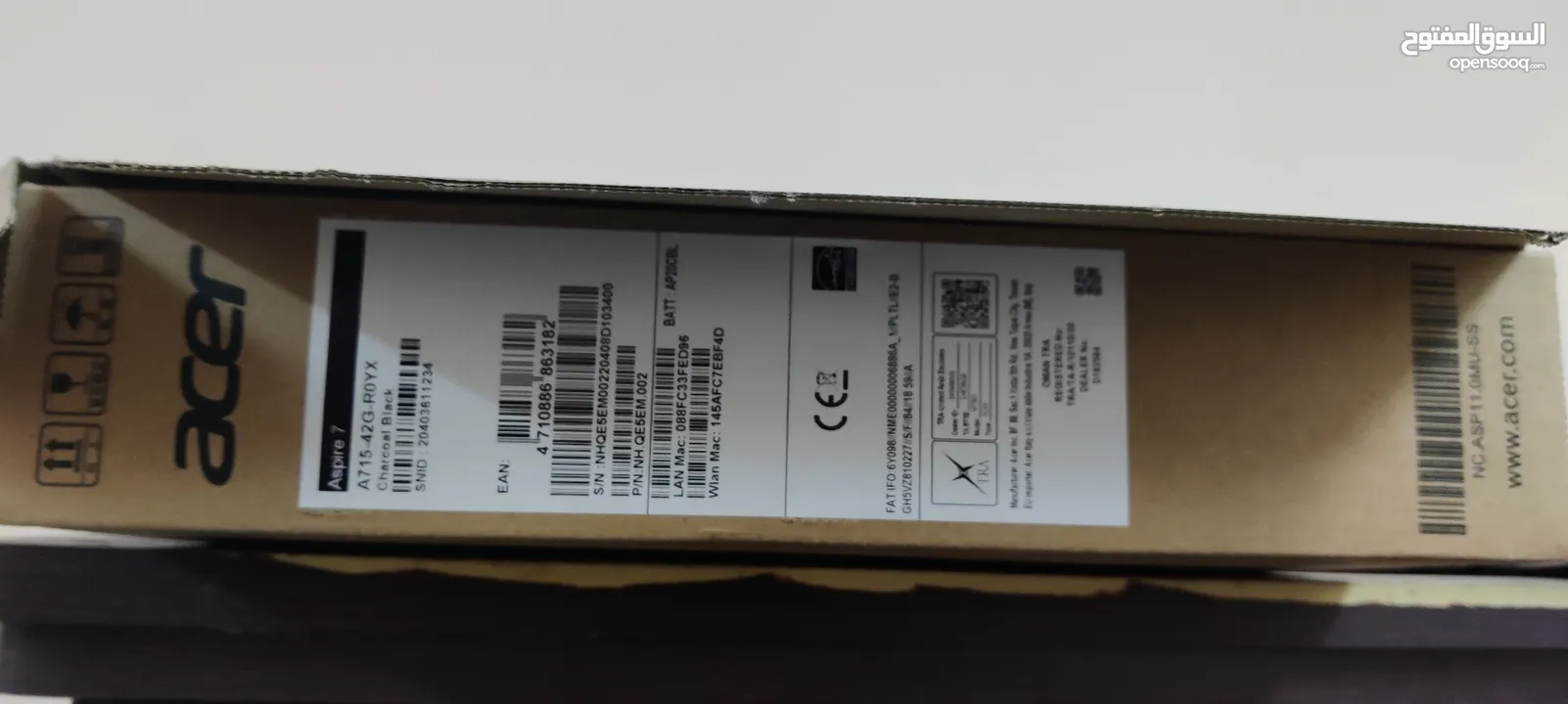 Acer aspire 7 RTX 3050