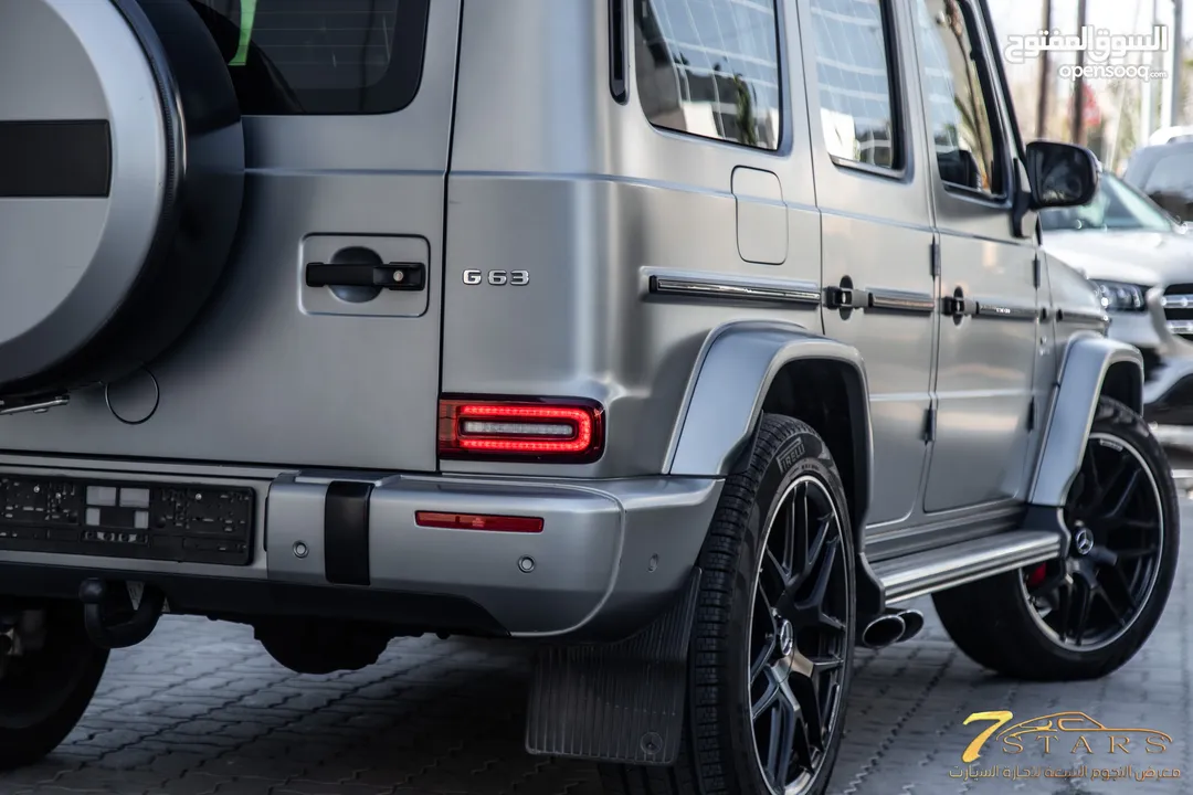 Mercedes G63 2021 Amg Night Package   السيارة وارد الشركة و قطعت مسافة 62,000 كيلو متر فقط