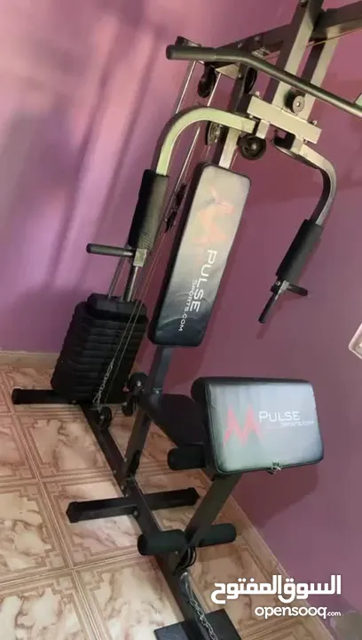 للبيع جهاز جيم او منزلي متعدد التمارين استعمال بسيط استعمال شخصي Pulse  Sports