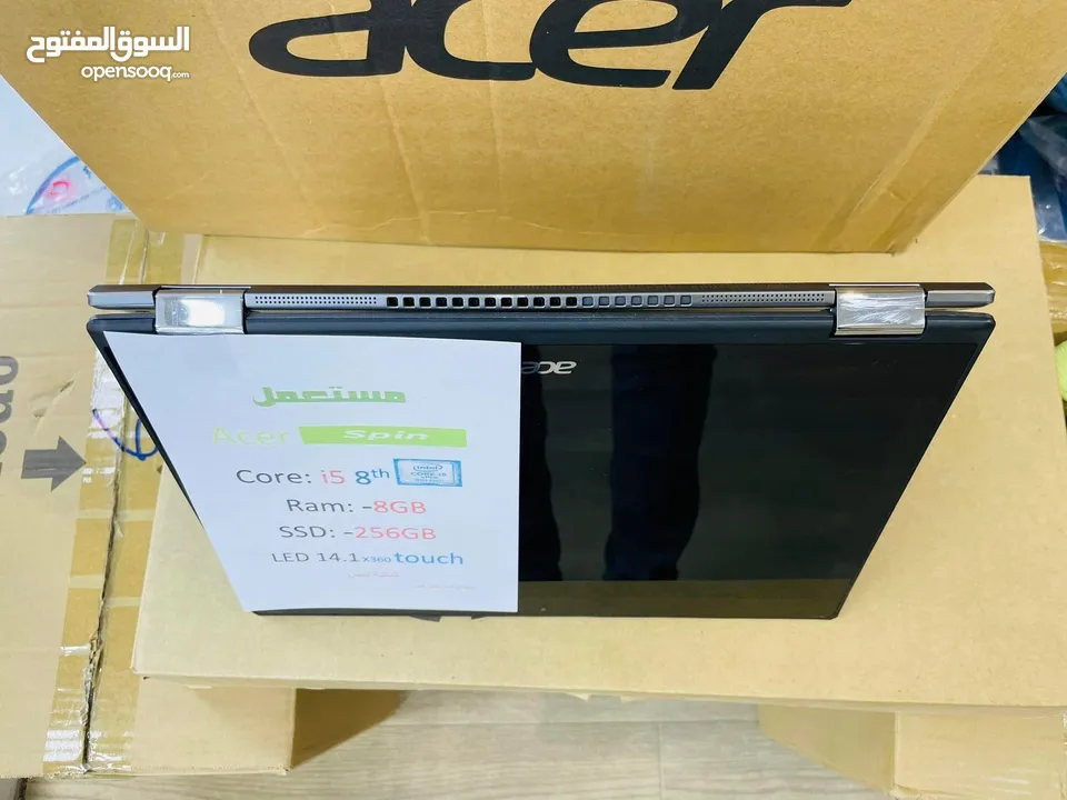 لاب توب acer الجيل التامن cor i5 وبسعر حرق لمس و x360 دينار