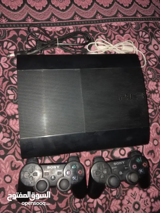 بلاي ستيشن 3 مهكره مع ايتين فل العاب مع متجر تنزيل مساحة 500 جيجا بايت متوفر خدمة توصيل للقدس وضفة