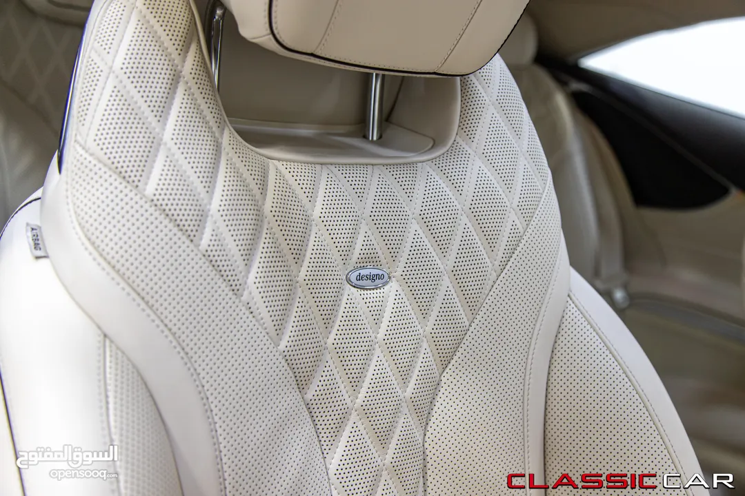 Mercedes S500 Coupe 2015 4matic   السيارة وارد الشركة و قطعت مسافة 20,000 كم فقط