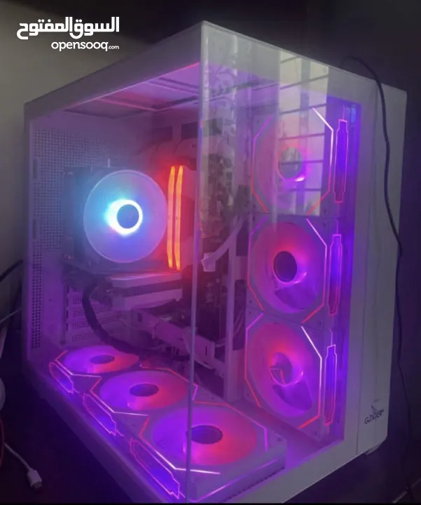 جهاز كمبيوتر مستعمل 3 اشهر مواصفات عالية gtx 4060 8gb 32gb ram