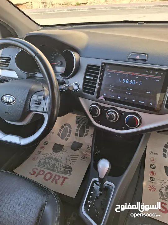 كيا مورنينج 2017 فل بصمة عداد قليل ( 67 ) ألف كيلو