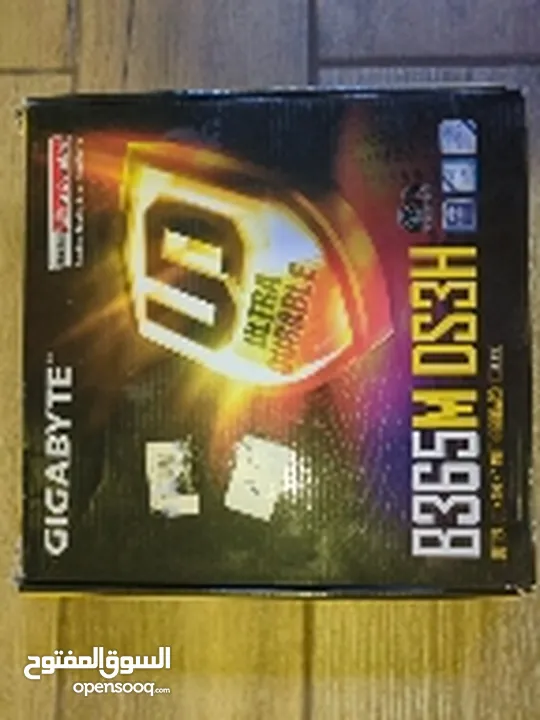 ماذرلورد جيجابايت مع i5 جيل تاسع و رام DDR4 16 GB