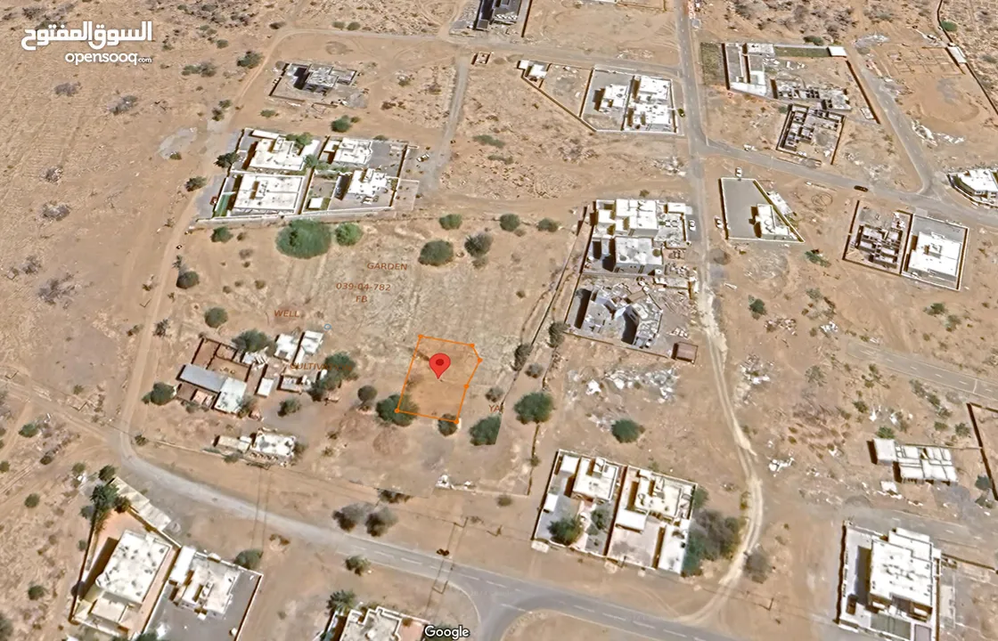 ارض سكنية كورنر للبيع ولاية بركاء - الرميس شمال مساحة الارض: 600 متر سعر الارض: 24 ألف ريال عماني
