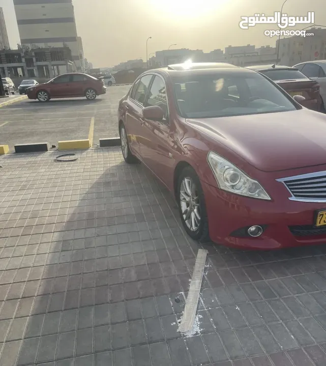 انفنتي g37 خليجي 2010