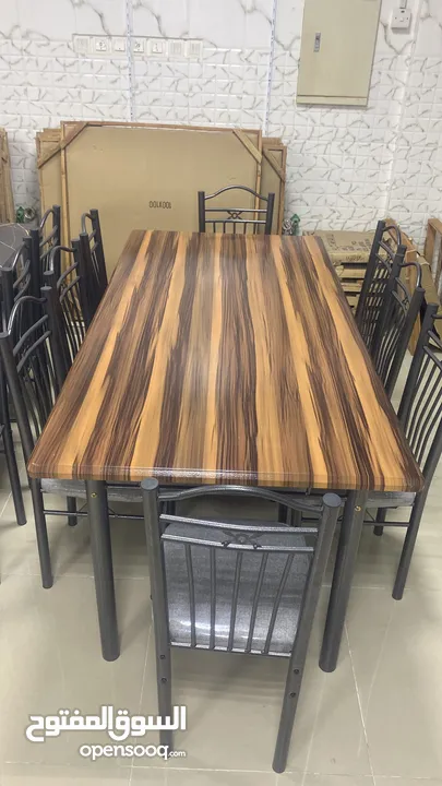 Dining Table Steel and Wood made available
