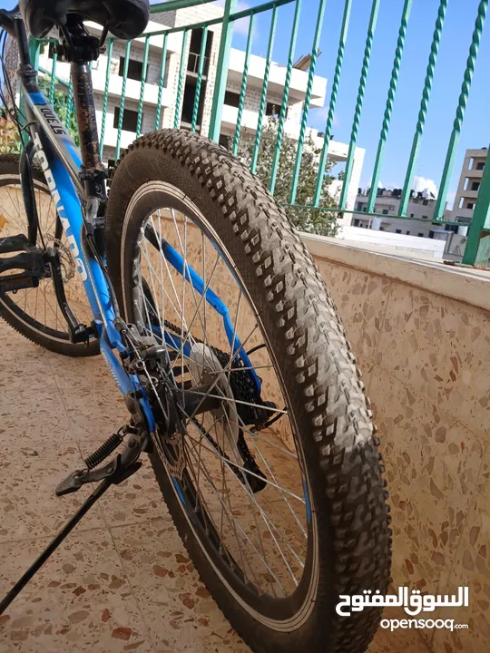 دراجة هوائية مع غيارات سرعة مقاس 24 جديدة ممتازة مستعملة عدة شهور فقط بسعر ممتاز