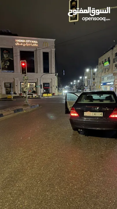 مرسيدس c200 2007 komperossr لون كحلي