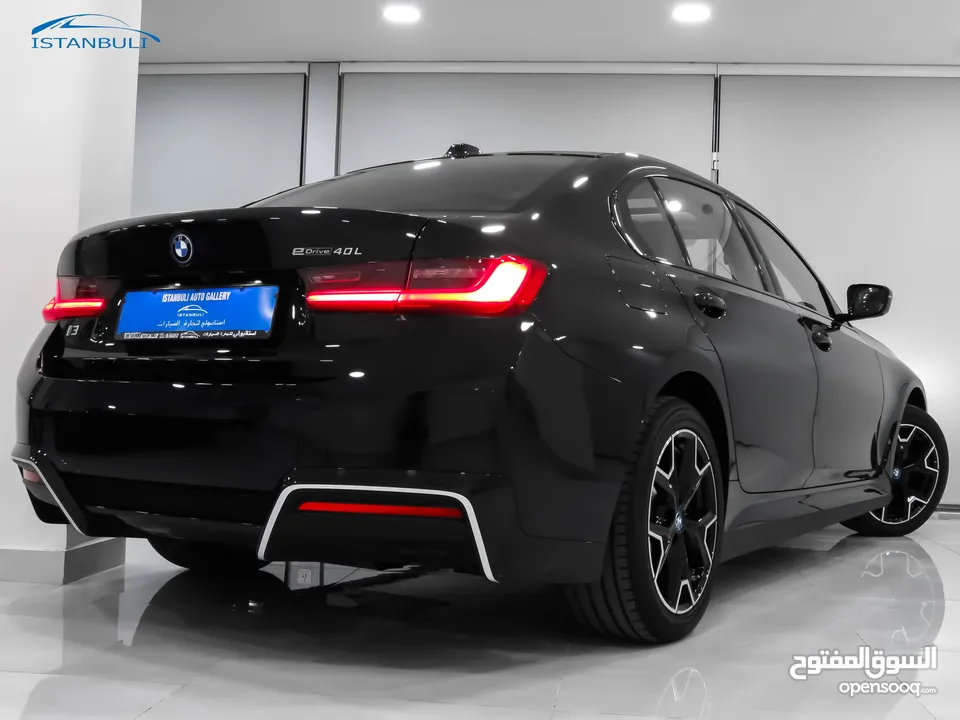 i3 eDrive 40L Night Kit 2024 - الفئة الاعلى-البطارية الاكبر-340حصان-بصمة باب