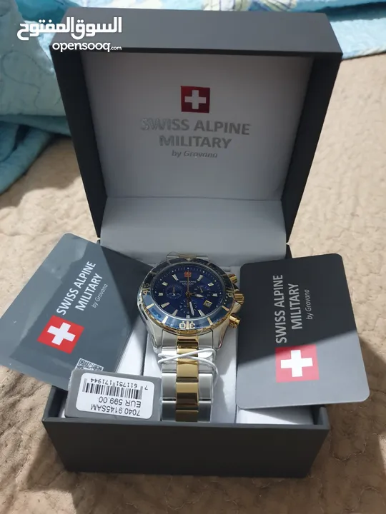 ساعة رجالي سويسرية