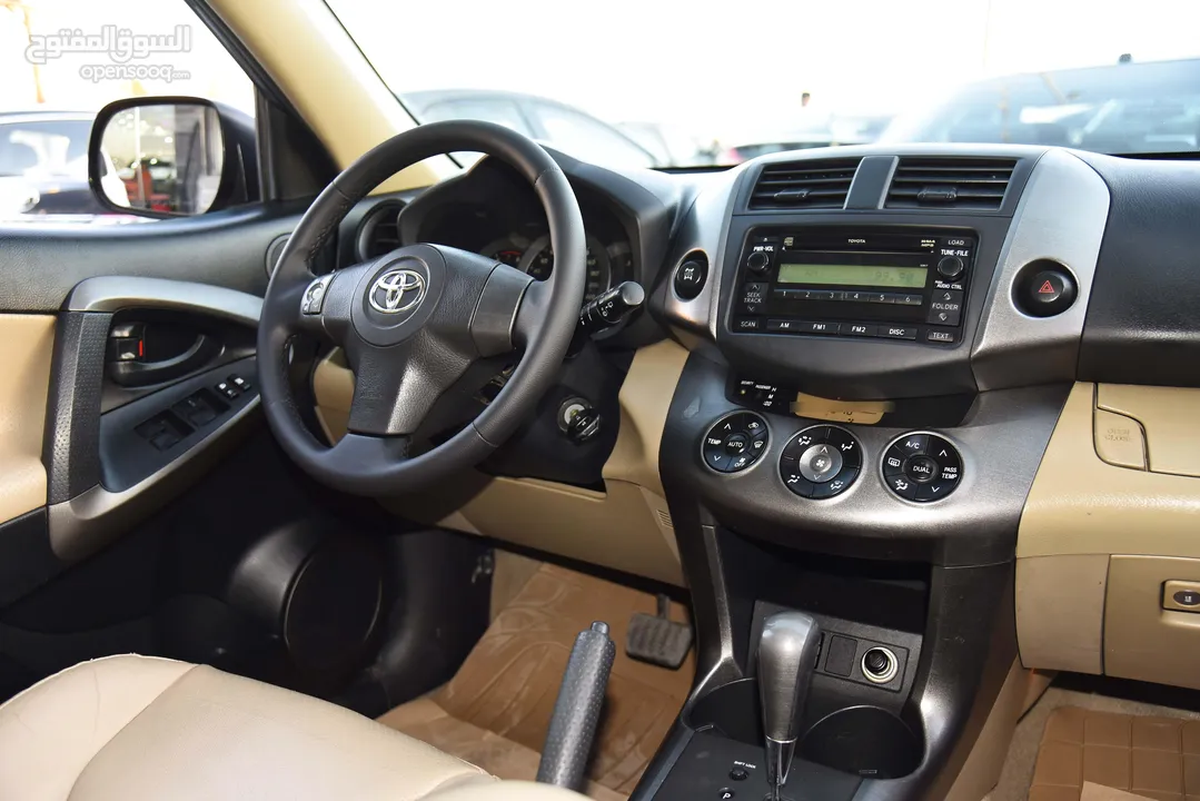 تويوتا راف فور موديل بحالة الوكالة Toyota Rav4 4WD 2009