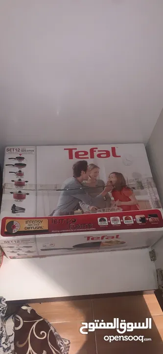 Tefal 12-Piece Non-Stick Cookware Set – Durable, Easy-Clean, Induction Compatible