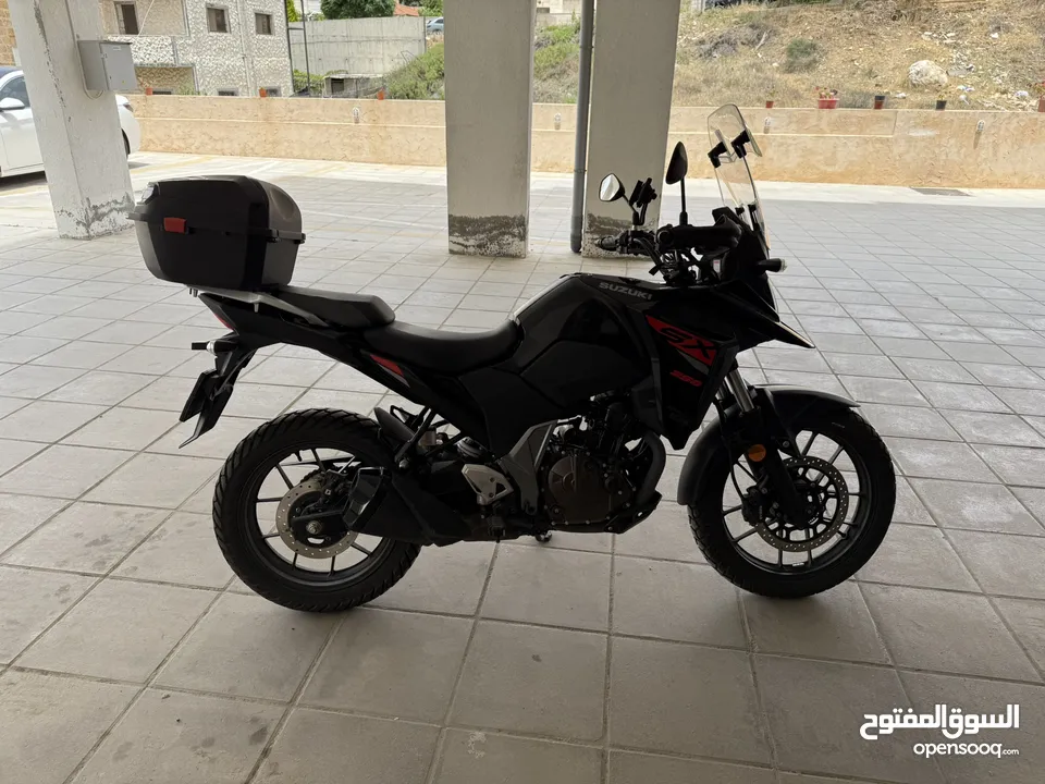 سوزوكي v strom 250 اسود بحالة الوكالة