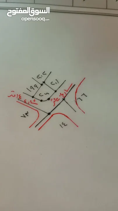 قطعه ارض سكنيه واصل كل الخدمات على شارعين