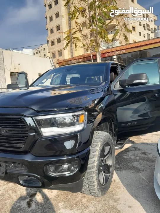 Dodge ram 1500 lone star 4x4 2020 فحص كامل 7 جيد ( بلاك اديشن)