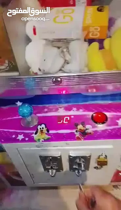 ماكينه ولعبه الكماشه الالتقاط الملفته للنظر