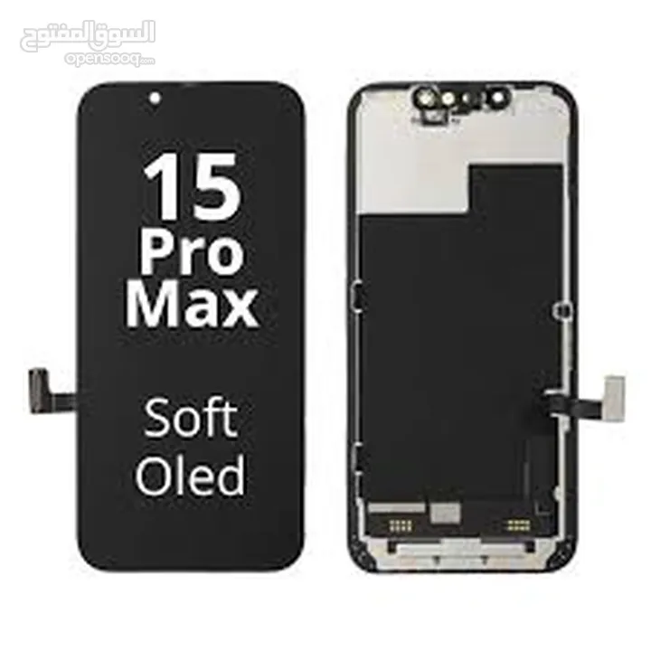 شاشة IPHONE 15 PRO MAX أصلية شركة فكك 100% .  IPHONE 15 PRO MAX ORIGINAL APPLE  LCD