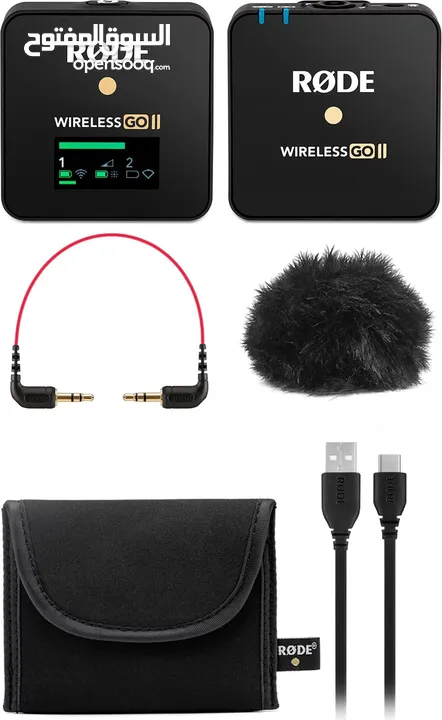 RØDE Wireless GO II مايكروفون رود مستعمل فتره بسيطه