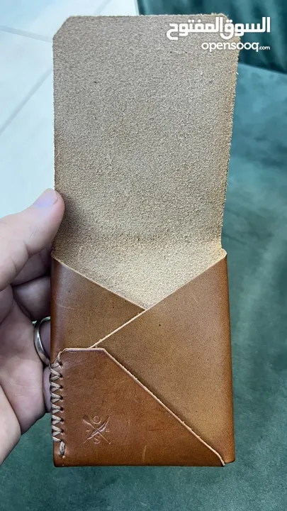 محفظة توبسايدر من الجلد الإيطالي.   Topsider Italian Leather Wallet.