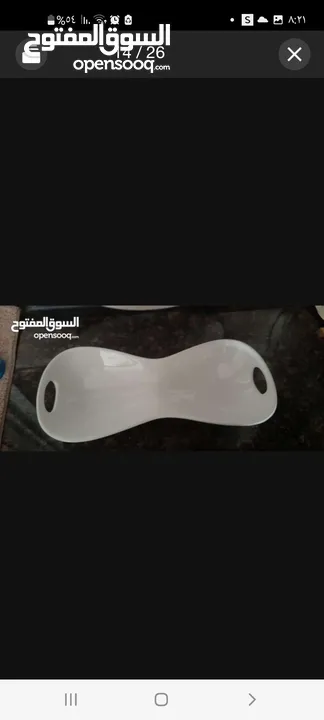 صينيه عدد 2 ستانليس ستيل ثقيلة بحال الجديد والاغراض اغلبها جديد غير مستعملة