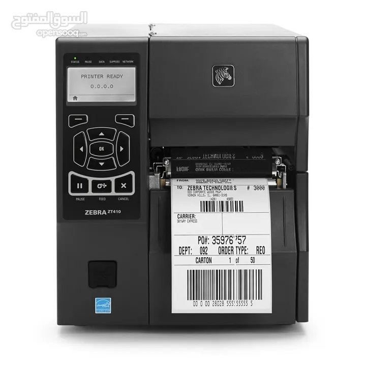 Zebra ZT410 Industrial Barcode Label Printer