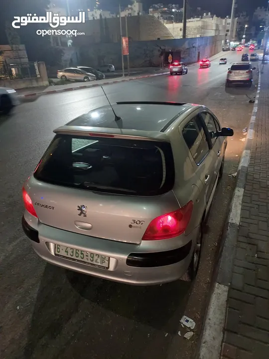 بيجو 307 موديل 2007 فل اضافات