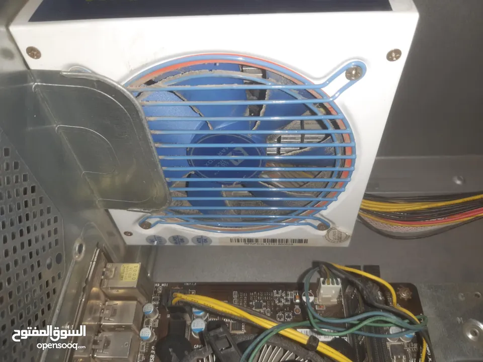 باور سبلاي 500W SMARTFOX بحالة جيدة للبيع او للبدل على باور يكون فيه مفذ 8 بن ودفع فرقية