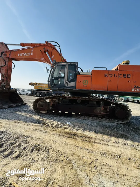 ‎حفارة هيتاشي Hitachi excavator  ZX870LCH-3