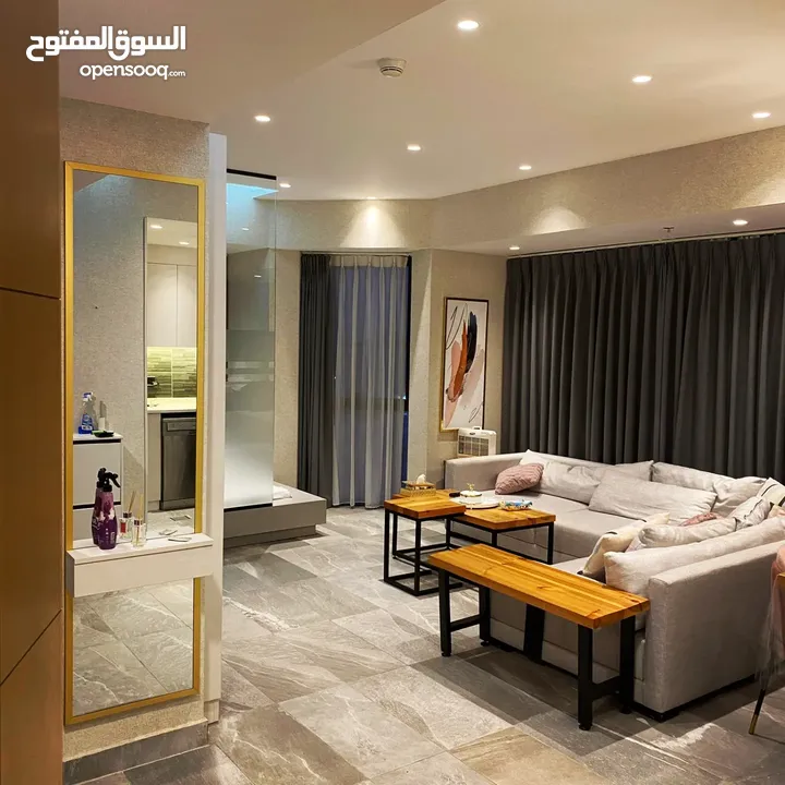 شقة مفروشة متميزة في برج دماك البوليفارد damac__apartment_in abdali boulevard