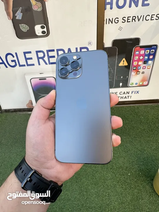 iPhone 13 Pro Max 256 GB المفتوح ولا مصلح شرق اوسط