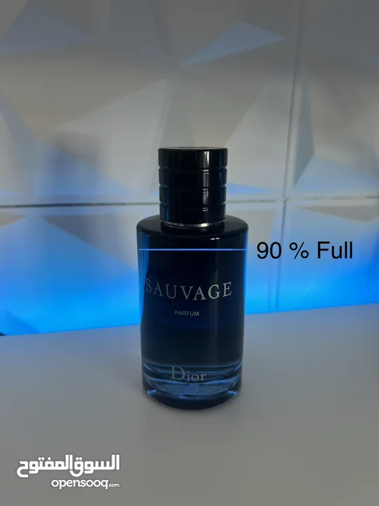 Slightly used 100 ML Dior Sauvage Parfum