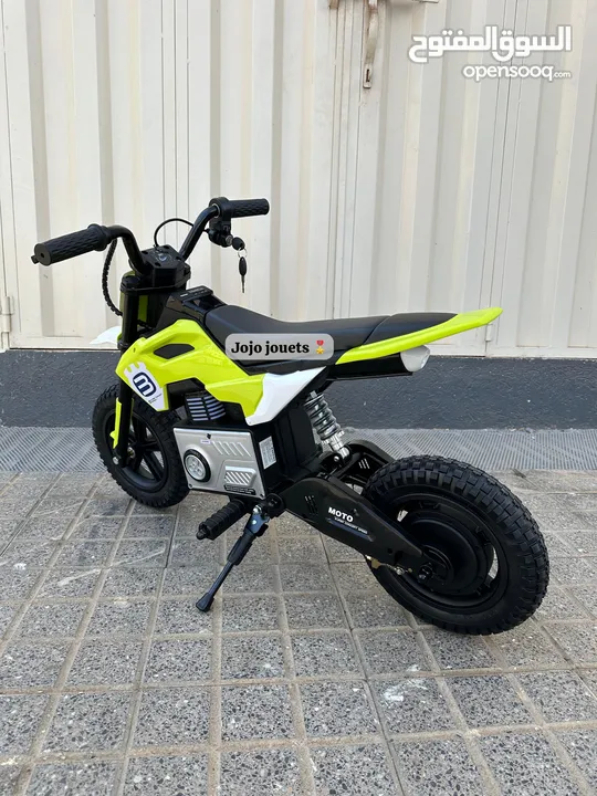 MOTO CROSS  HUSQVARNA ELECTRIQUE 24V   عرض خاااااص  Batterie 24V5Ah.  Moteur 2